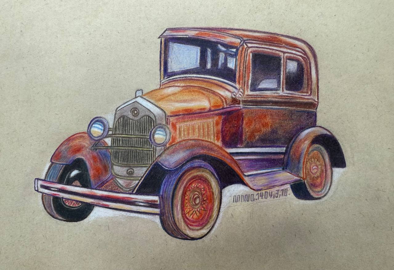 آموزش نقاشی سیاه قلم مینا میرزایی